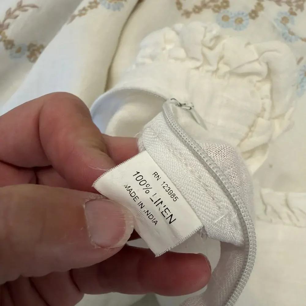 Baby Crib Linen Duvet Cover